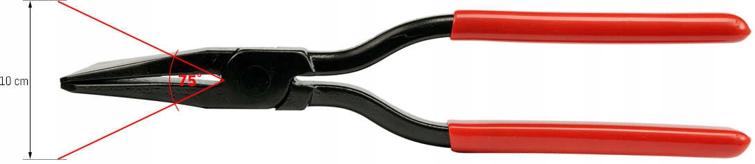 YATO KLESZCZE SZCZYPCE DEKARSKIE DO GIĘCIA BLACH PROSTE 280mm YT-5415