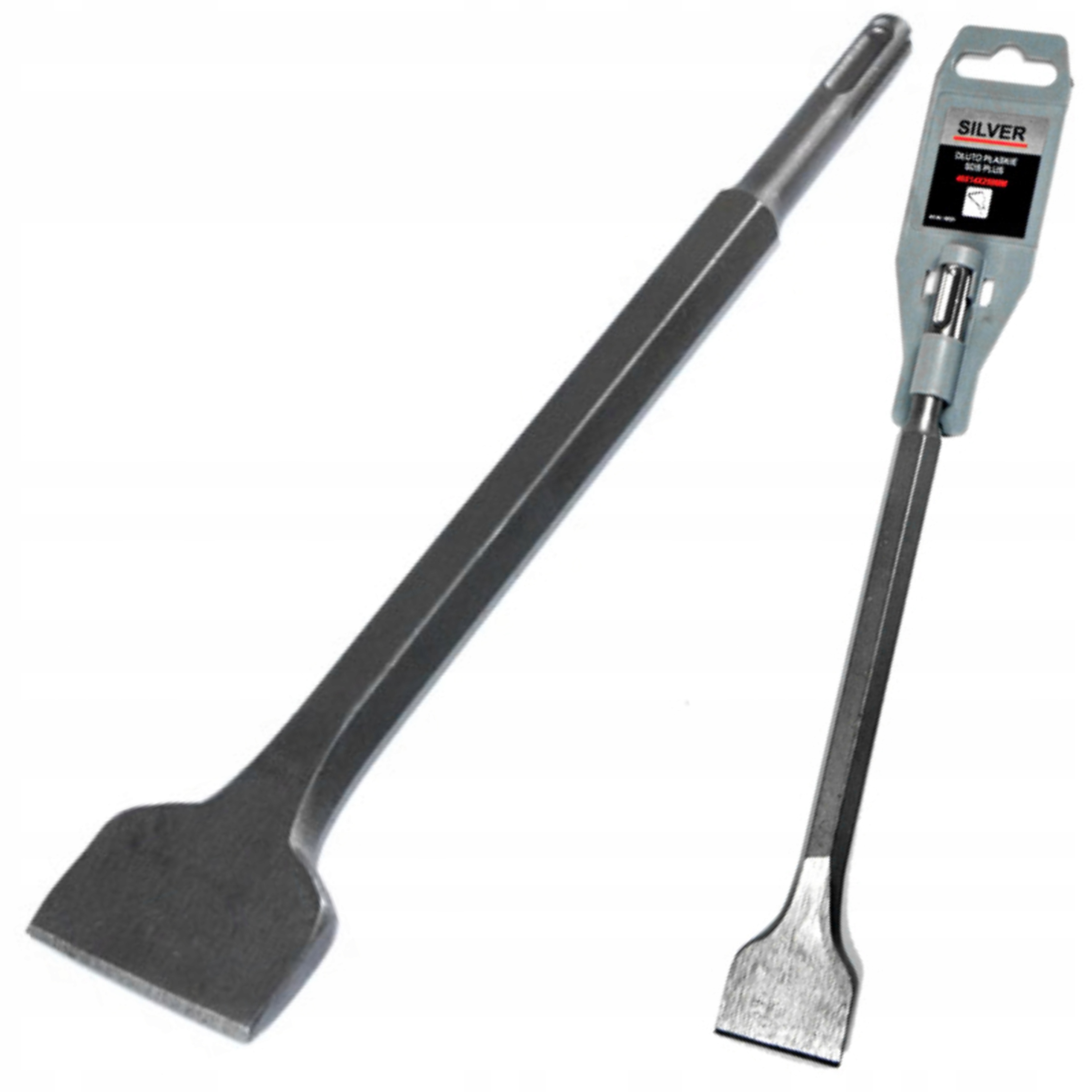 DŁUTO PŁASKIE PRZECINAK SDS PLUS 40 x 14 x 250 mm DO PRAC REMONTOWYCH 10721