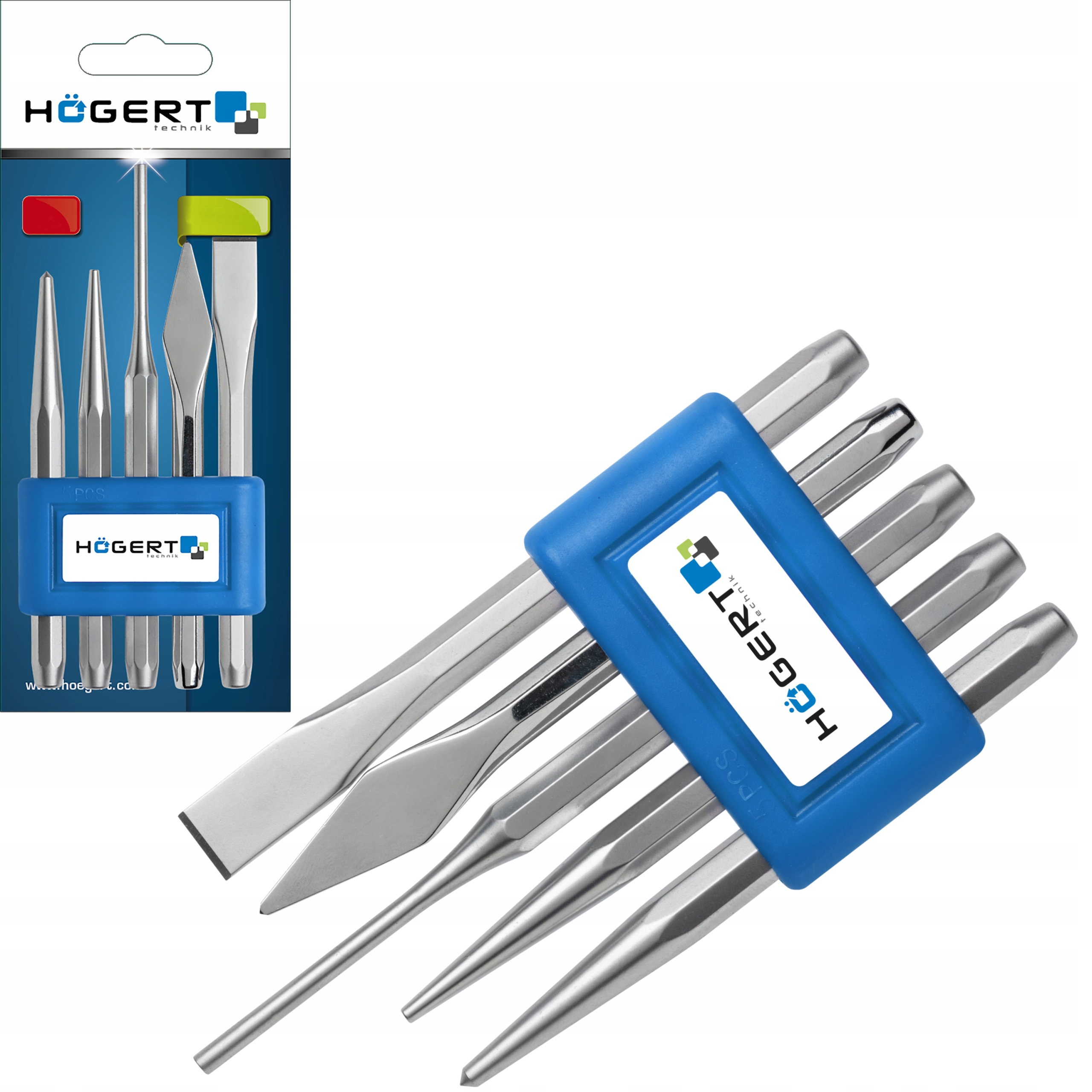 HOGERT HT3B713 ZESTAW PRZECINAKÓW PUNKTAKÓW 5SZT.