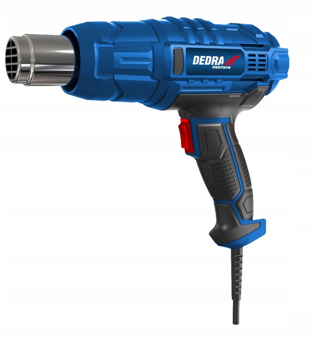 DEDRA OPALARKA 2000W +DYSZE REGULACJA 350/600°C 150-500l/min DED7976