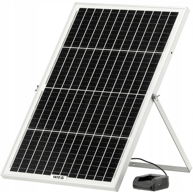 YATO ŁADOWARKA USB SOLARNA I SAMOCHODOWA DO AKUMULATORÓW - ZESTAW YT-828504