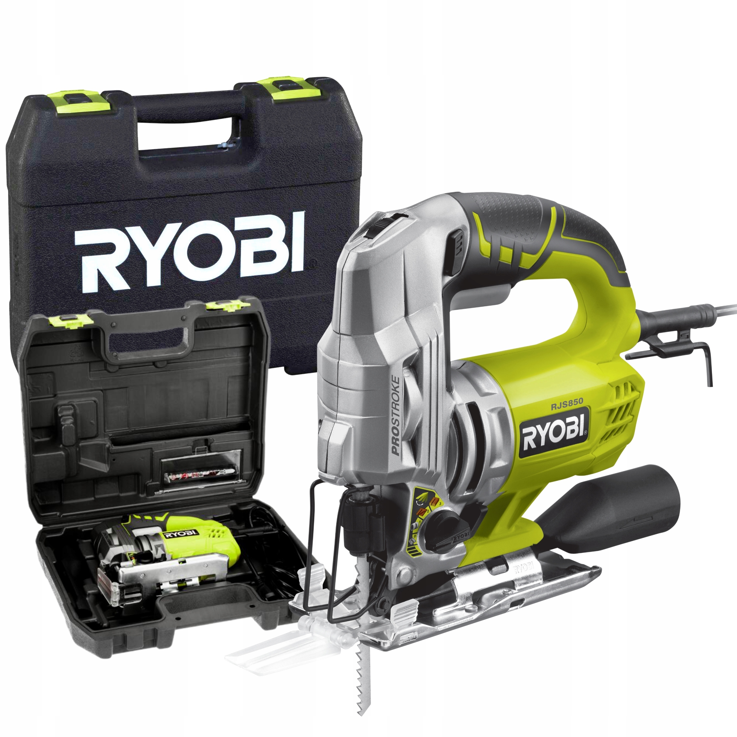 RYOBI RJS850-K WYRZYNARKA ELEKTRYCZNA 600W +10 brz