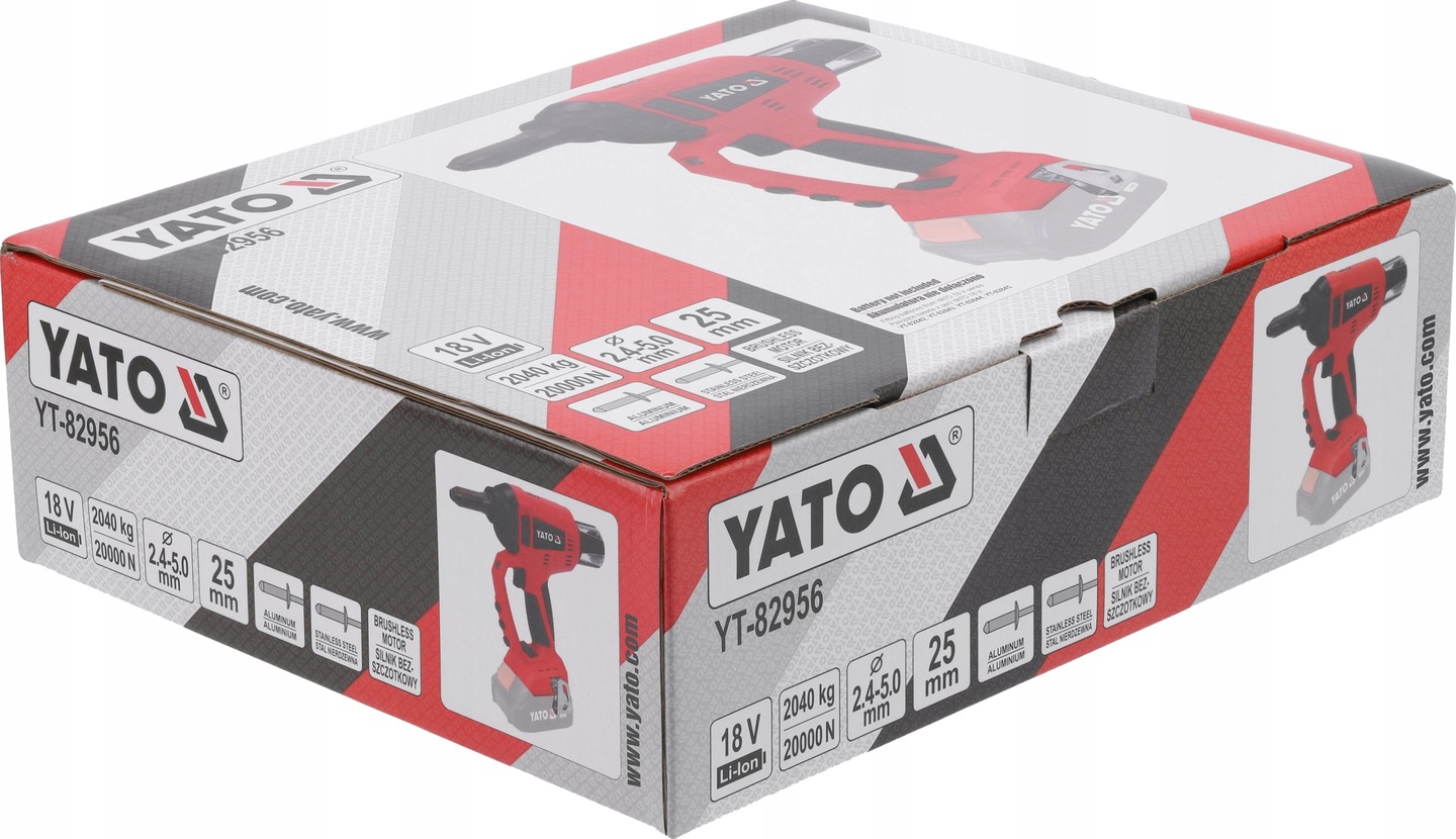 YATO NITOWNICA BEZSZCZOTKOWA AKU 18V 2040kg 20KN