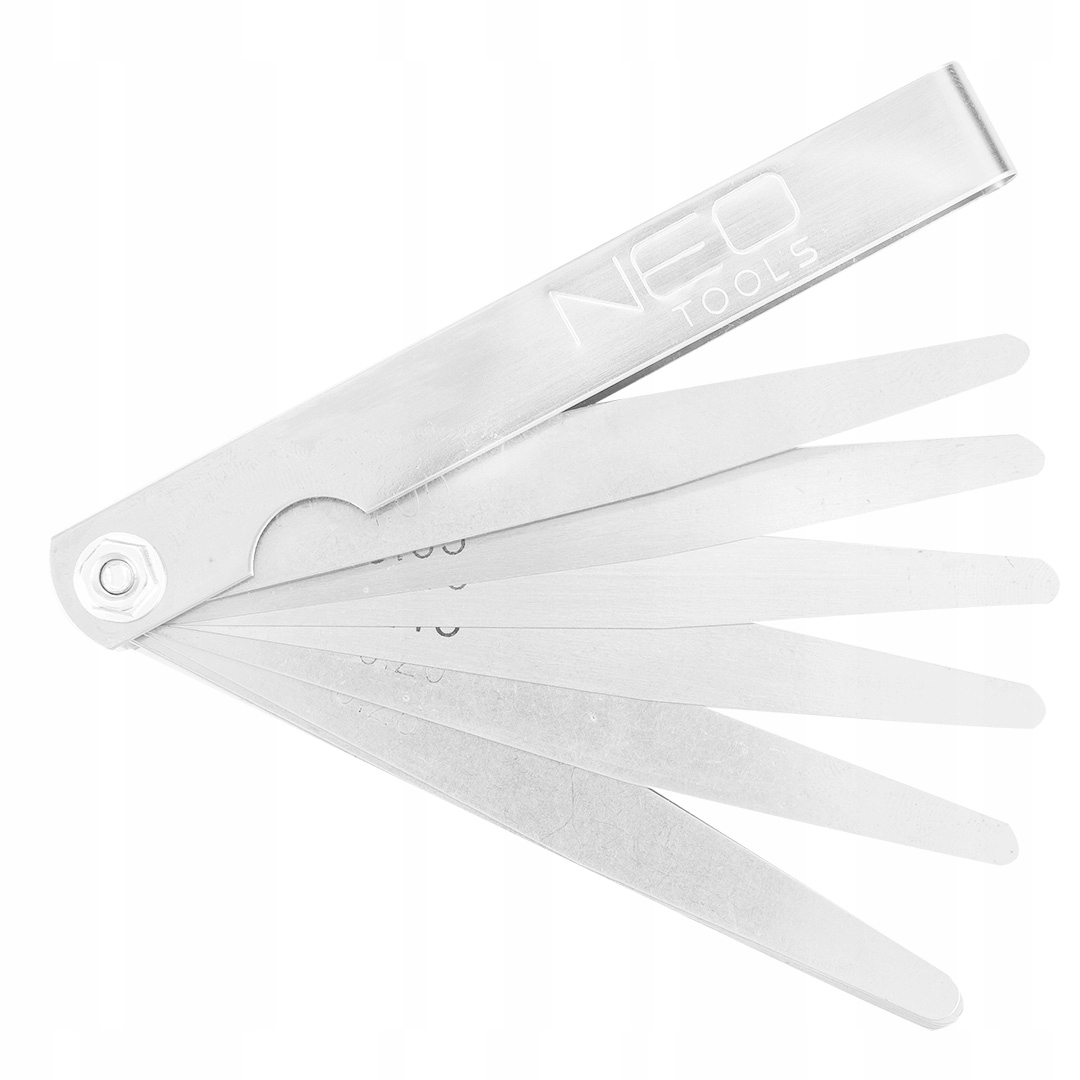 NEO METALOWY SZCZELINOMIERZ 20 LISTKÓW 0.05-1.0MM STAL NIERDZEWNA 11-191