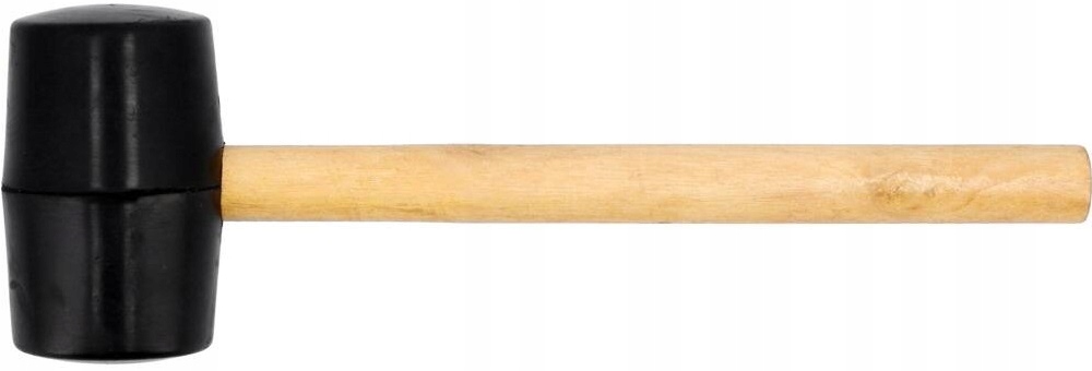 VOREL MŁOTEK GUMOWY 450G TRZONEK LAKIER DREWNIANY 33650 OBUCH 55MM VOREL
