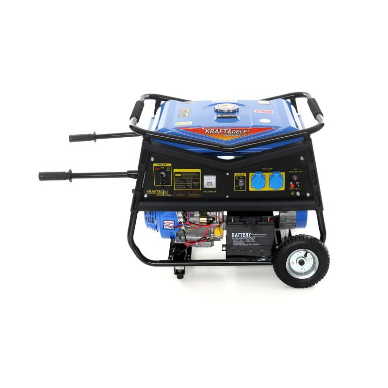 AGREGAT PRĄDOTWÓRCZY GENERATOR PRĄDU 5000W 7KM KD145 JEDNOFAZOWY PRZENOŚNY