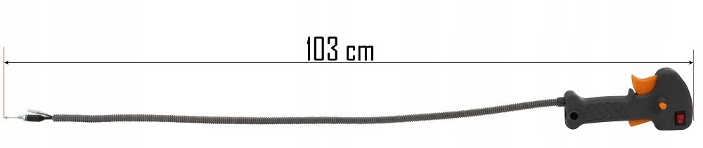 RĄCZKA DO GAZU DO KOSY SPALINOWEJ 103CM POWERMAT PM-KS-600T-RG