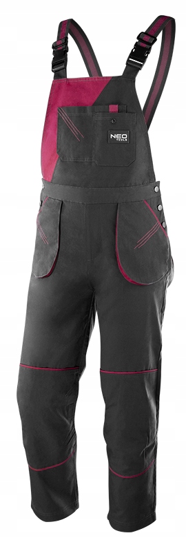 OGRODNICZKI DAMSKIE SPODNIE ROBOCZE NA SZELKACH XL