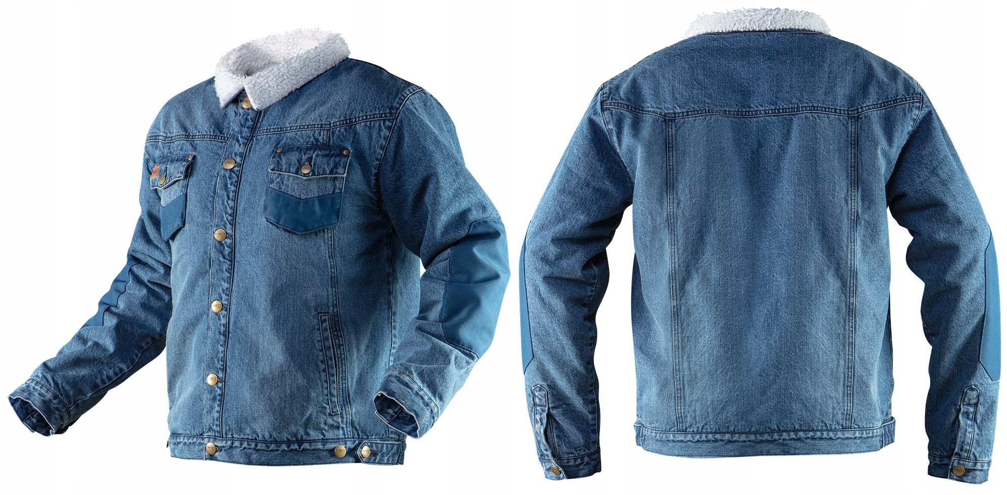 KURTKA ROBOCZA JEANSOWA OCIEPLANA NEO r L 81-557