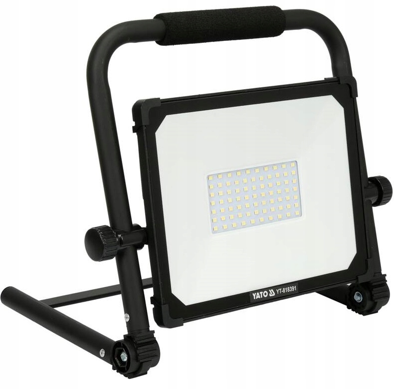 YATO PŁASKI REFLEKTOR PRZENOŚNY HALOGEN LAMPA SMD LED 50W 4750LM YT-818391