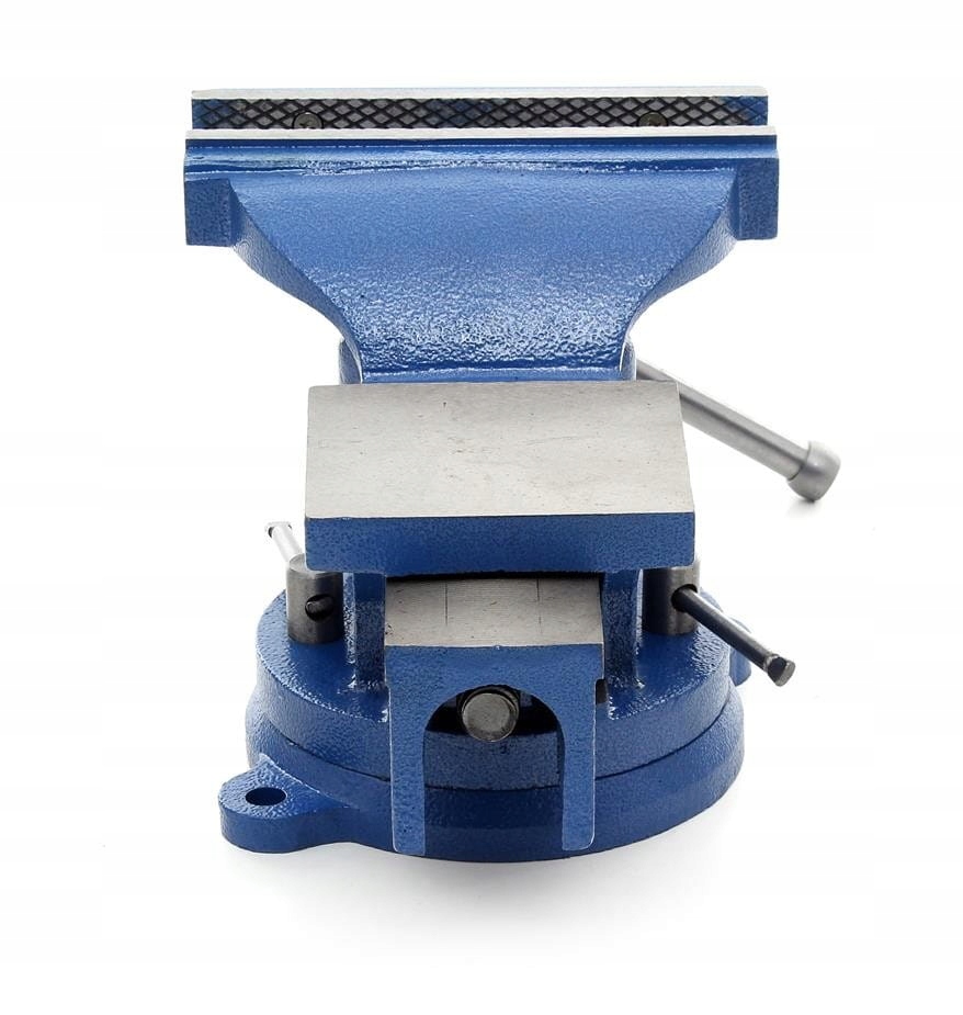 SOLIDNE DUŻE IMADŁO ŚLUSARSKIE OBROTOWE Z KOWADŁEM STALOWO ŻELIWNE 200MM