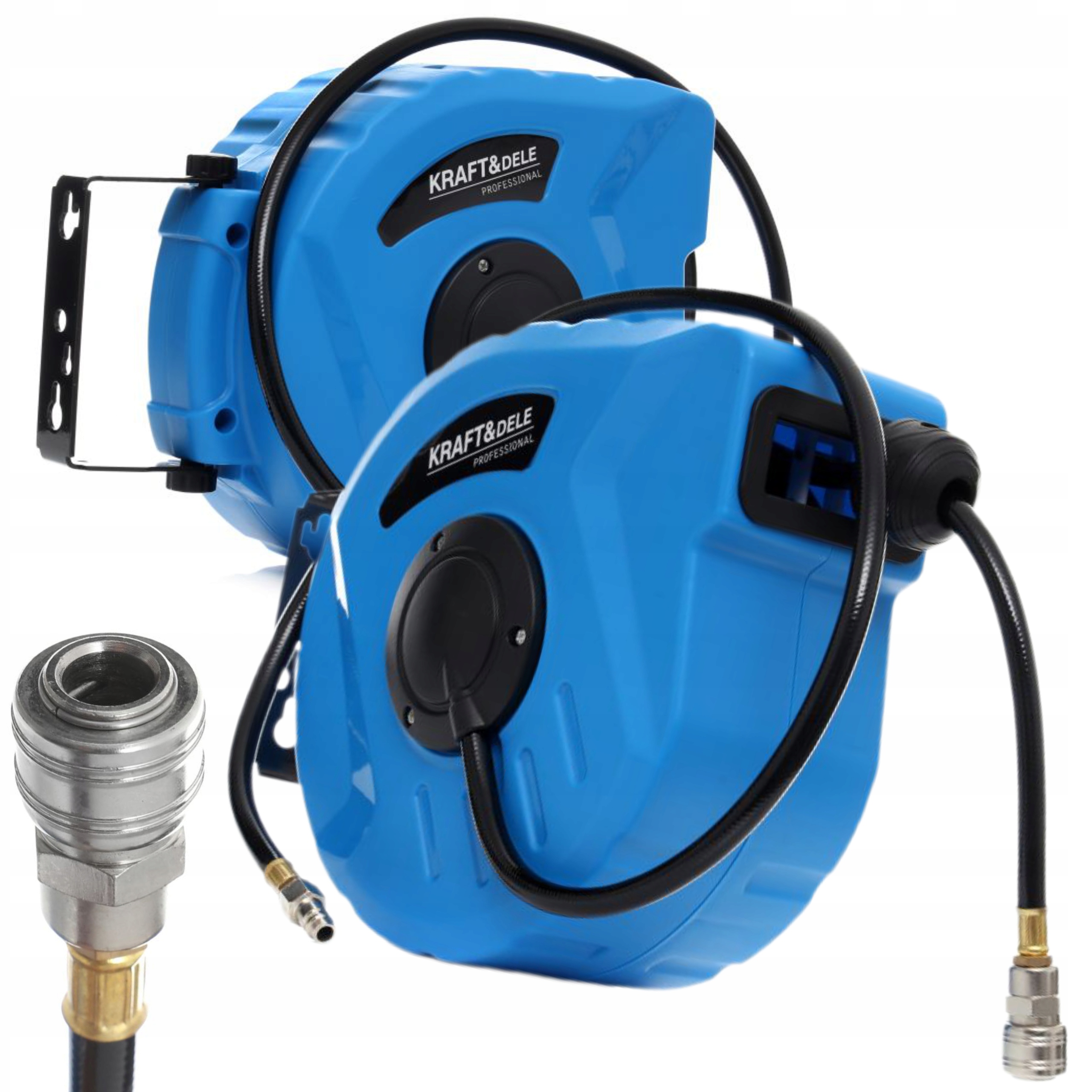 WĄŻ PNEUMATYCZNY ZWIJANY NA ZWIJAKU 20M CIŚNIENIOWY DO KOMPRESORA KD1461