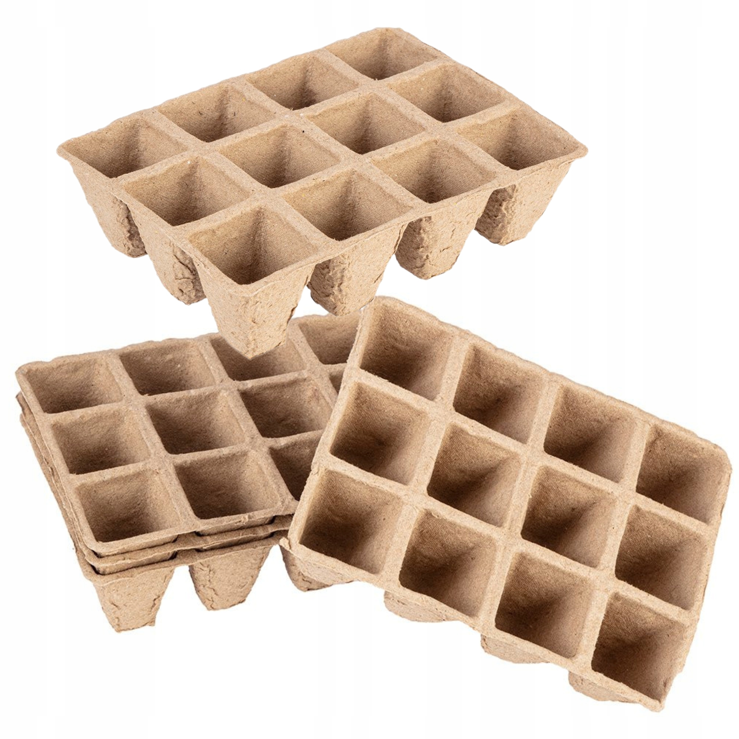 VERTO DONICZKI TORFOWE ROZSADZANIA SADZONEK ROZSADOWE 5 TACEK 60 SZT 15G465