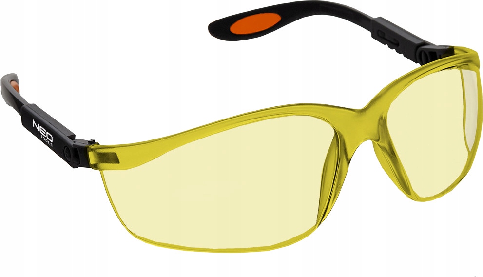 NEO ŻÓŁTE OKULARY OCHRONNE ROBOCZE BHP regulowane