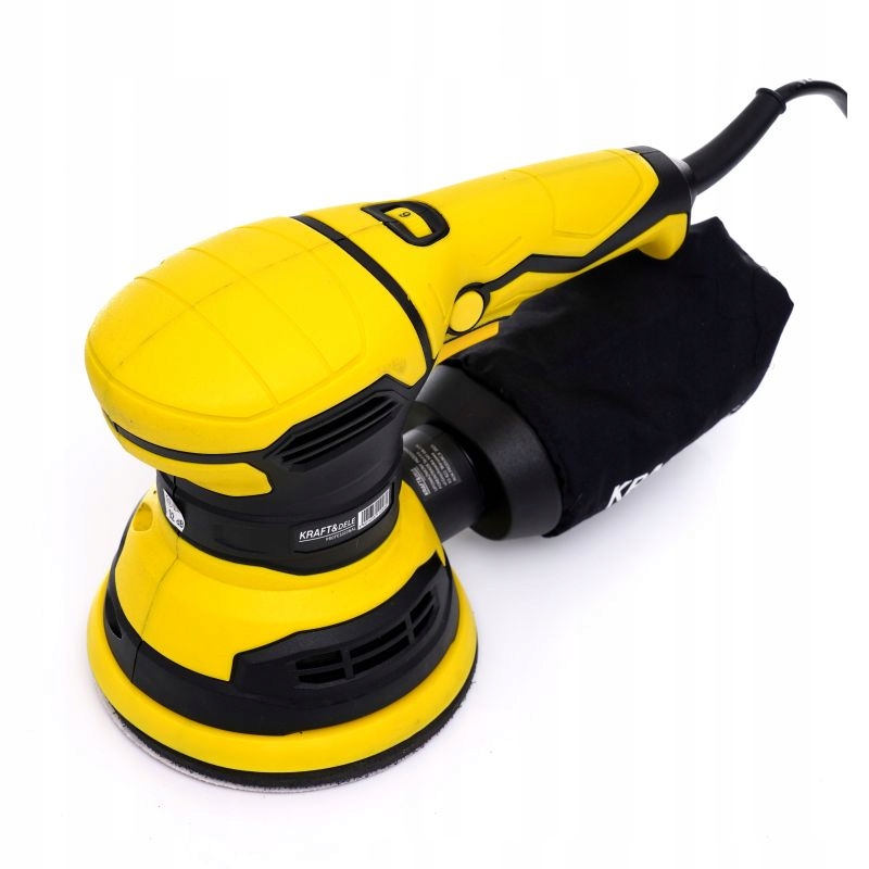 KRAFT SZLIFIERKA MIMOŚRODOWA OSCYLACYJNA 1200W WIELOFUNKCYJNA WOREK K1695-Y