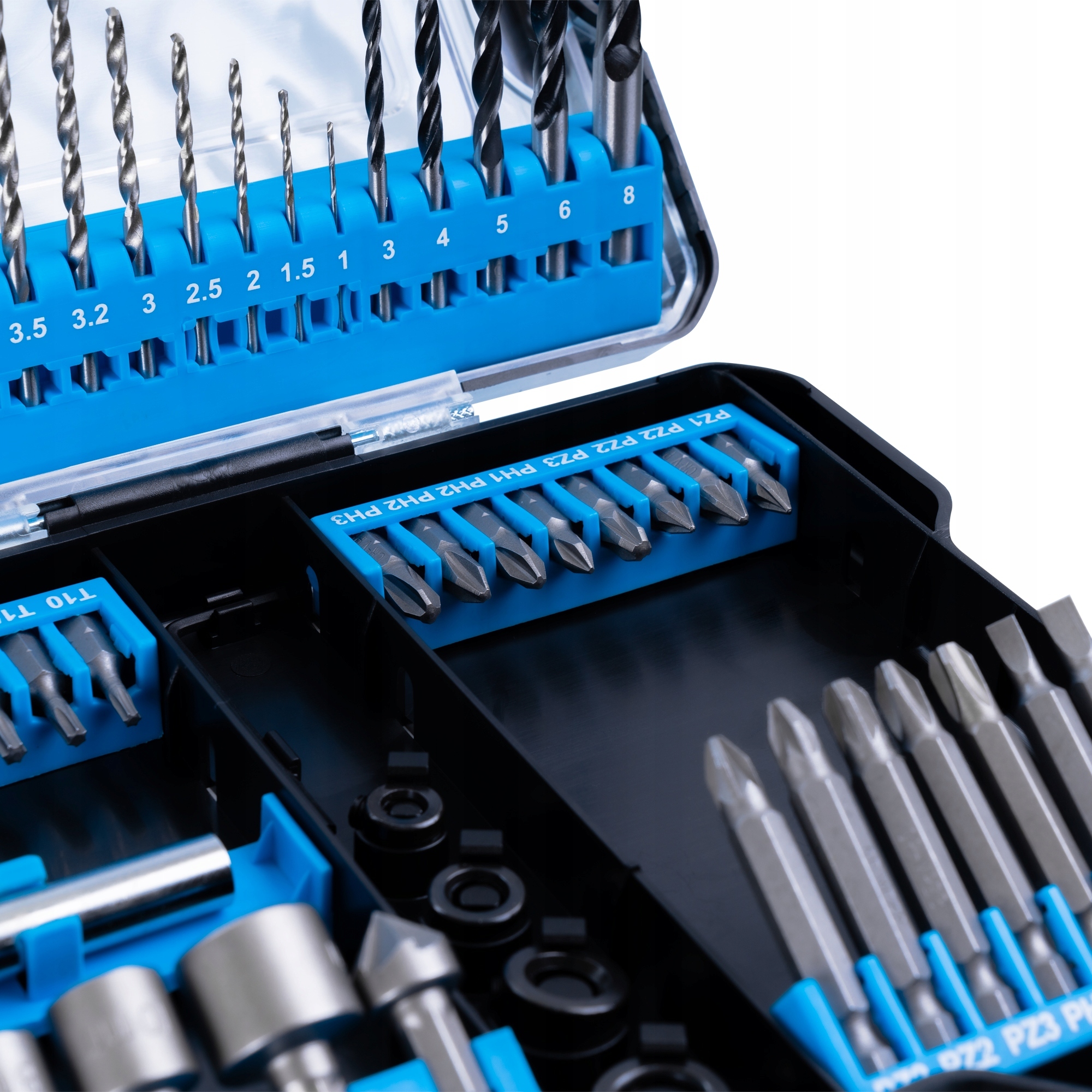 ZESTAW WIERTEŁ BITÓW KOŃCÓWEK 62EL RICHMANN C9398