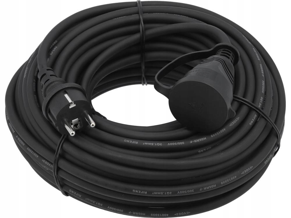 YATO PRZEDŁUŻACZ BUDOWLANY OGRODOWY 3 x 1,5MM 30M