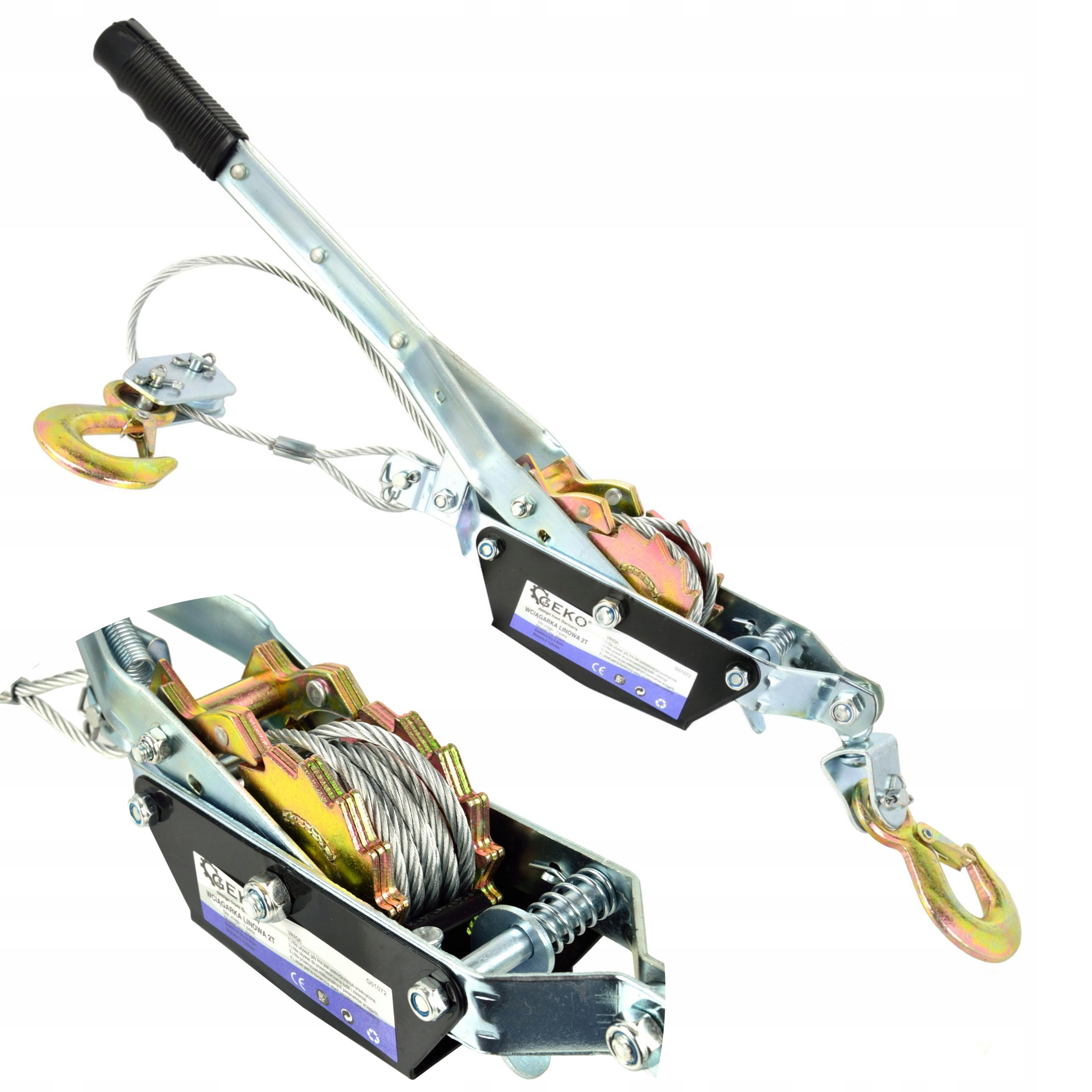 WYCIĄGARKA LINOWA WCIĄGARKA 2 TRYBY NACIĄGARKA 2T