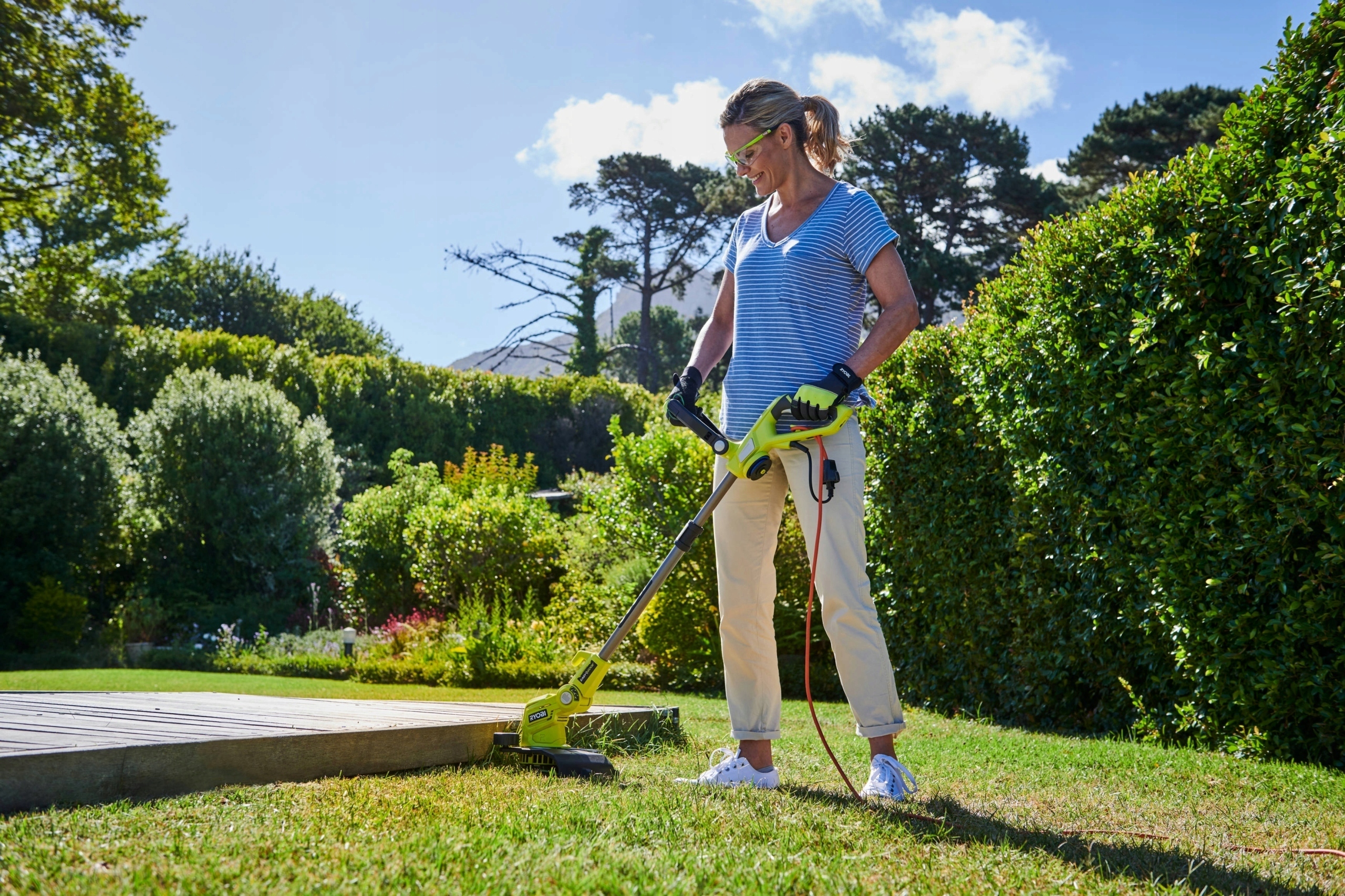 RYOBI PODKASZARKA KOSA DO TRAWY 500W 27cm + 3 SZPULE RLT5127PK3