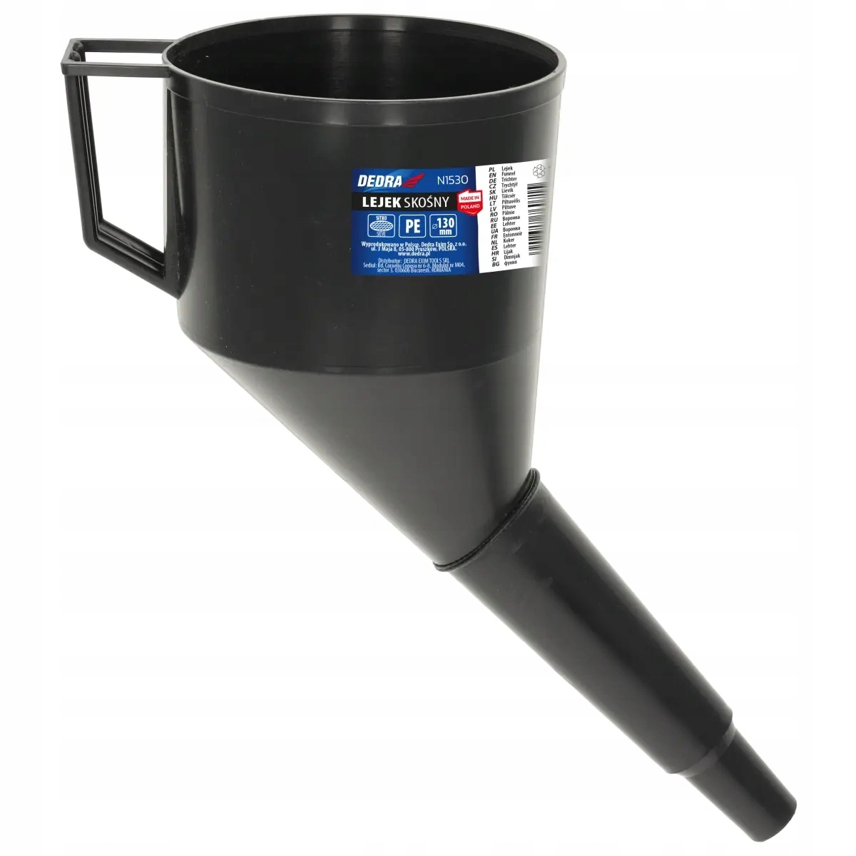 DEDRA LEJEK SKOŚNY Z SITKIEM 130 MM ŚREDNICA 130MM N1530