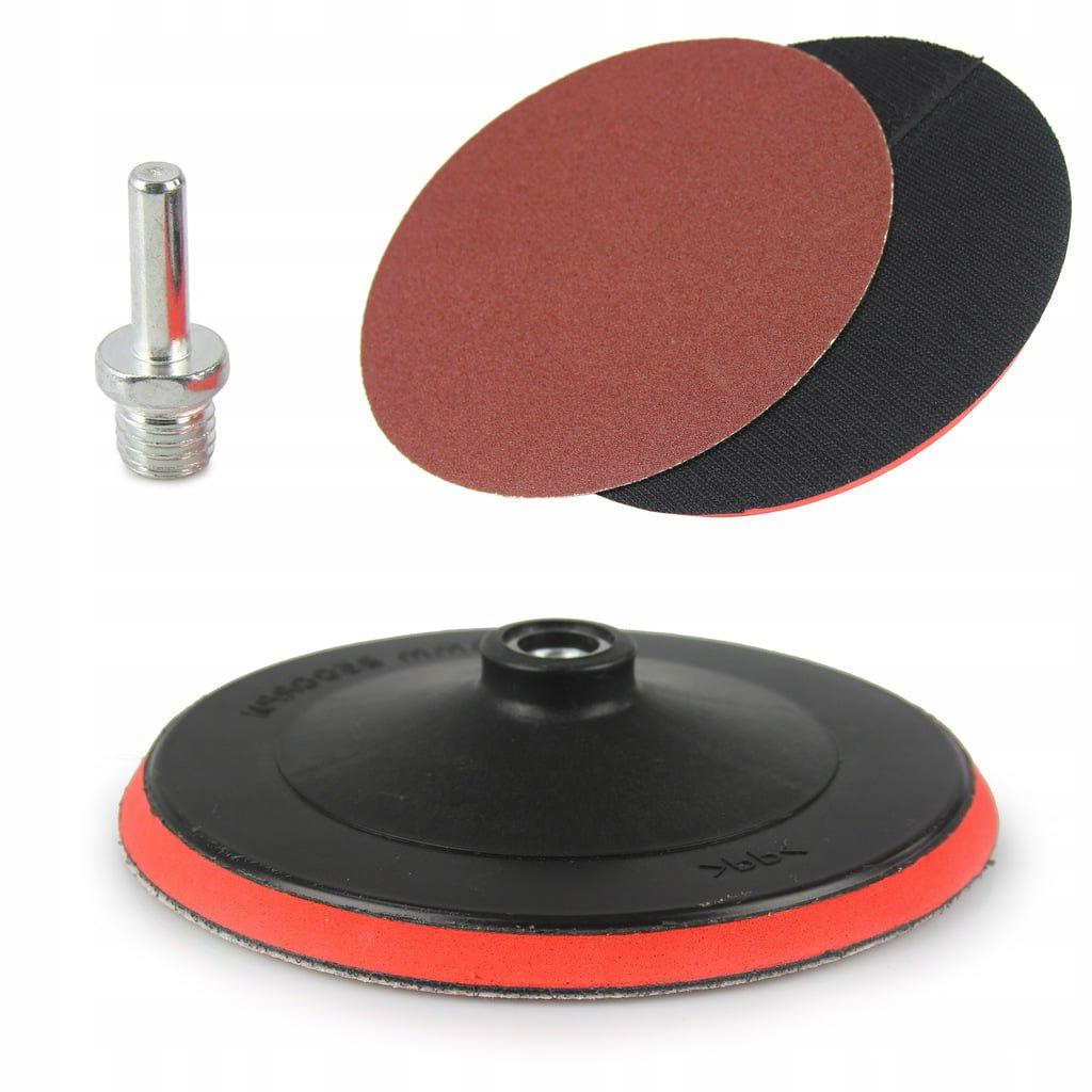 TARCZA SZLIFIERSKA M14 180MM Z RZEPEM DO SZLIFIEREK KĄTOWYCH ADAPTER M08498