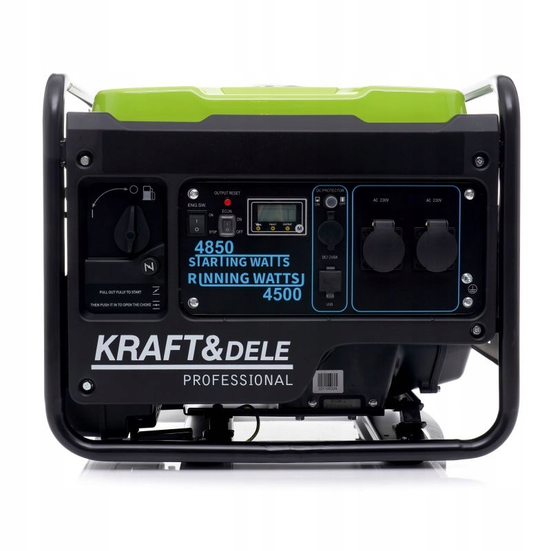 KRAFT&DELE AGREGAT PRĄDOTWÓRCZY GENERATOR INWERTOROWY 4,5 kW/ 4,85 kW KD688