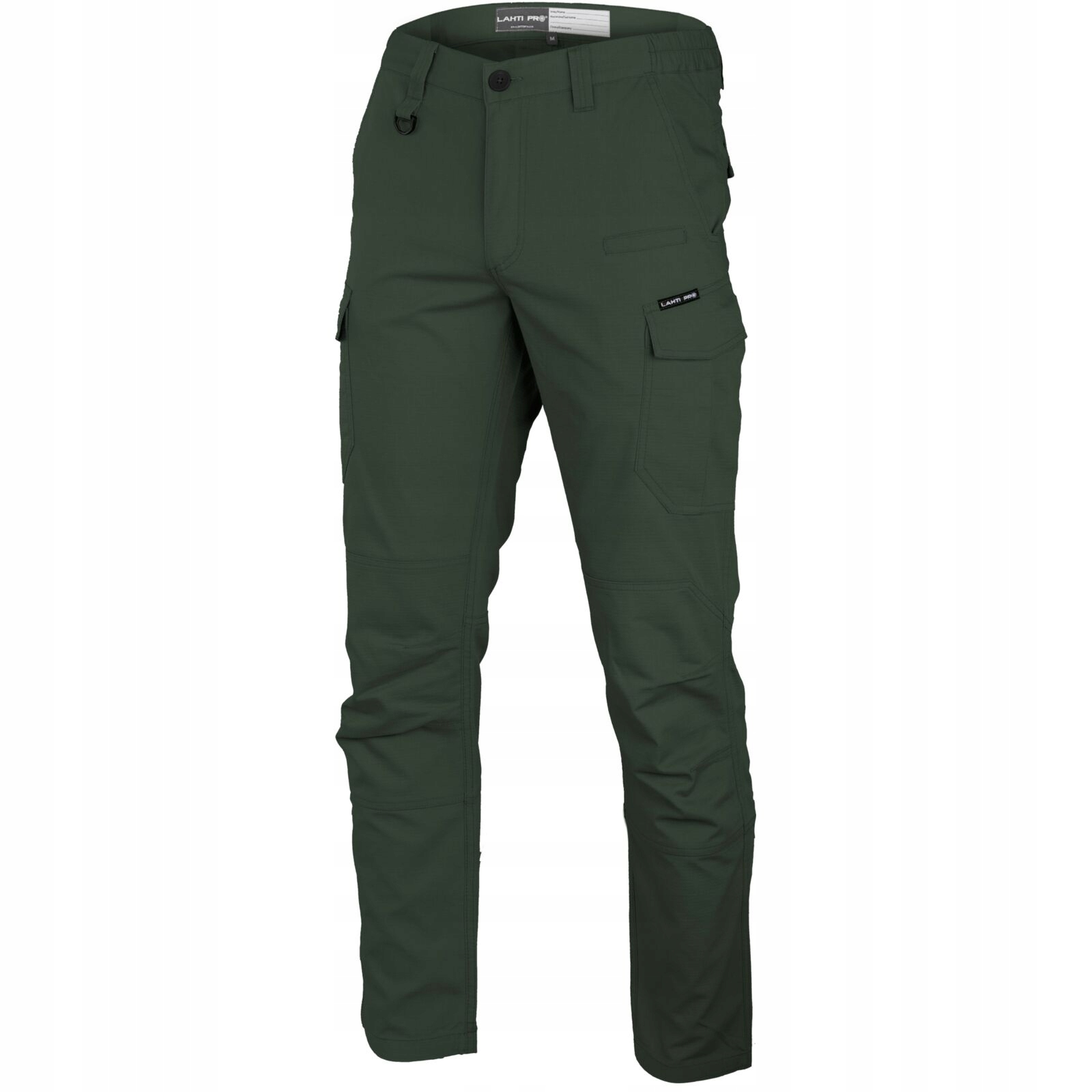 LAHTI PRO SPODNIE ROBOCZE BOJÓWKI ZIELONE SLIM FIT L40534 Rozmiar 3XL