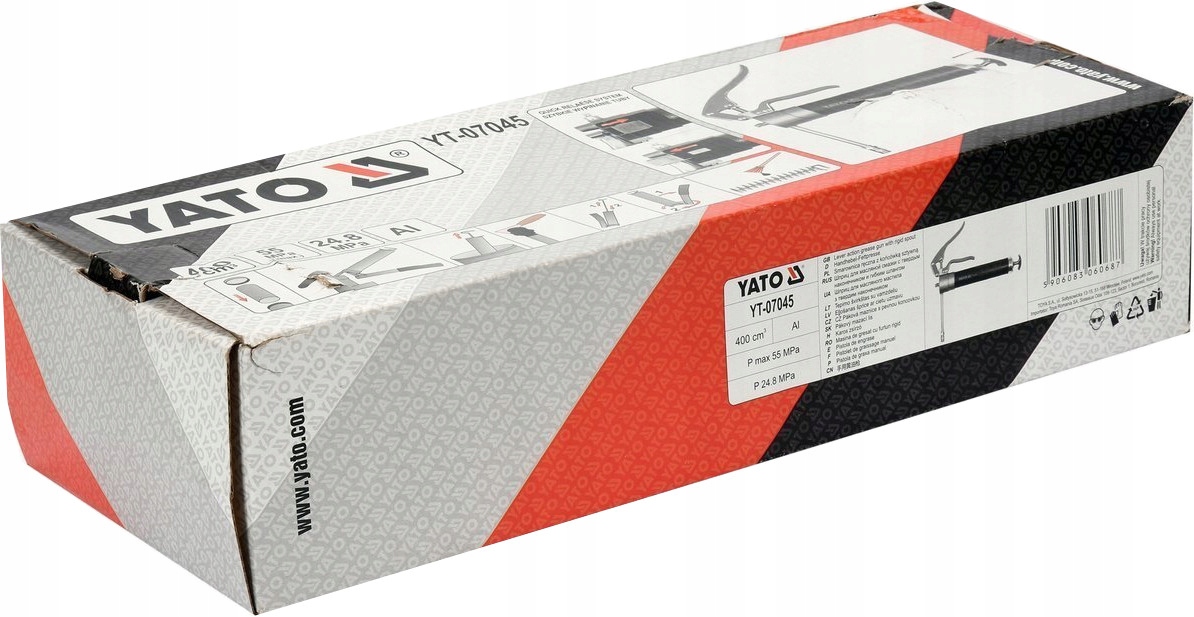 YT-07045 YATO SMAROWNICA RĘCZNA SZYBKIEGO WYPINANIA 400cm KORPUS ALUMINIUM