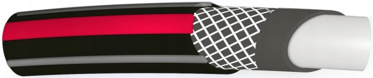 WĄŻ OGRODOWY 4-WARSTWOWY PREMIUM 3/4'' 50M ZŁĄCZKI