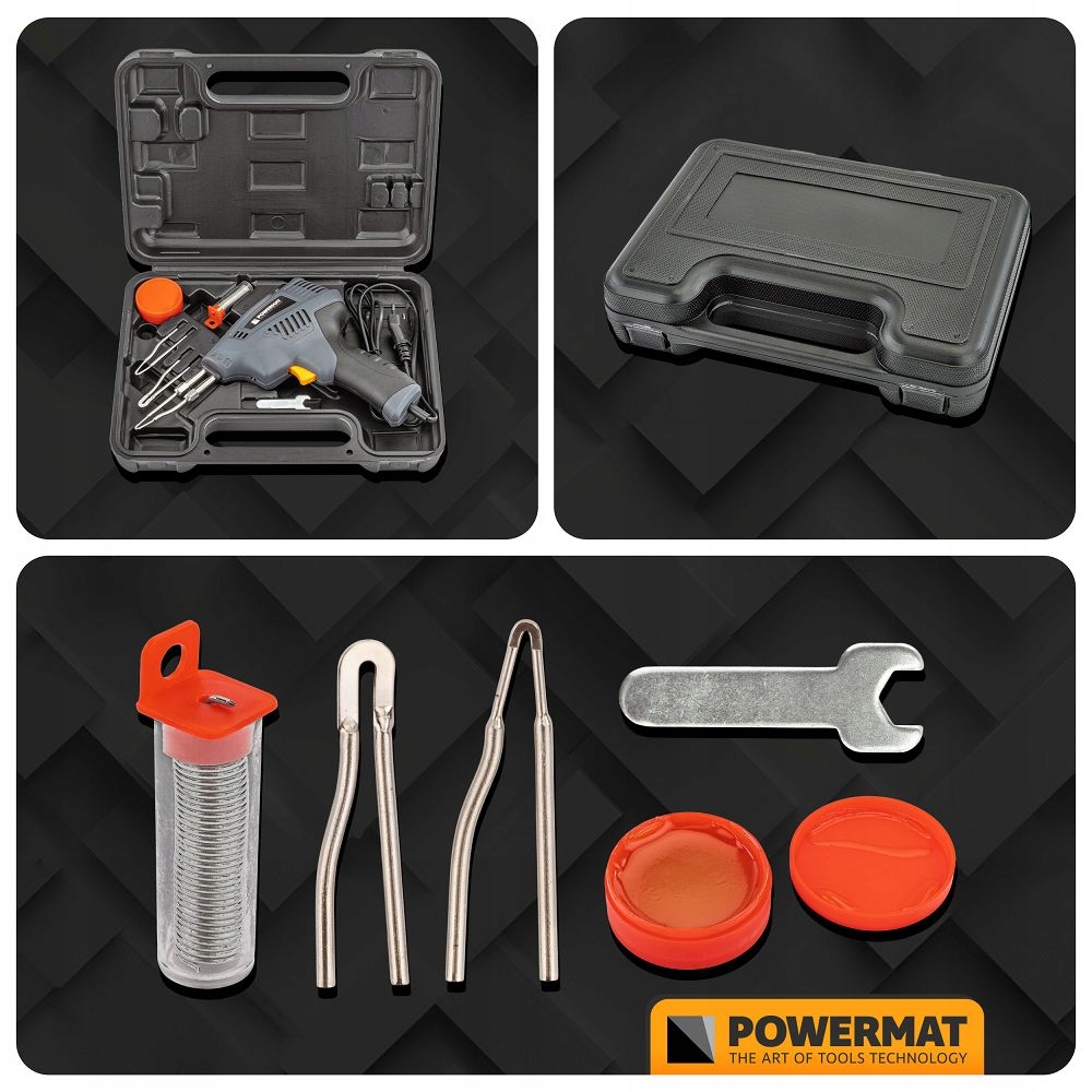 LUTOWNICA TRANSFORMATOROWA 200W 230V 70-500C WALIZKA POWERMAT PM-LT-200T