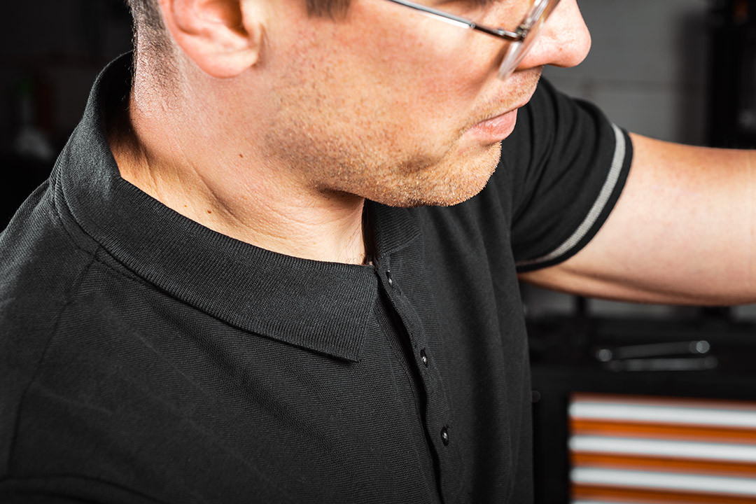 NEO KOSZULKA POLO ROBOCZA DENIM CZARNA rozm. 3XL