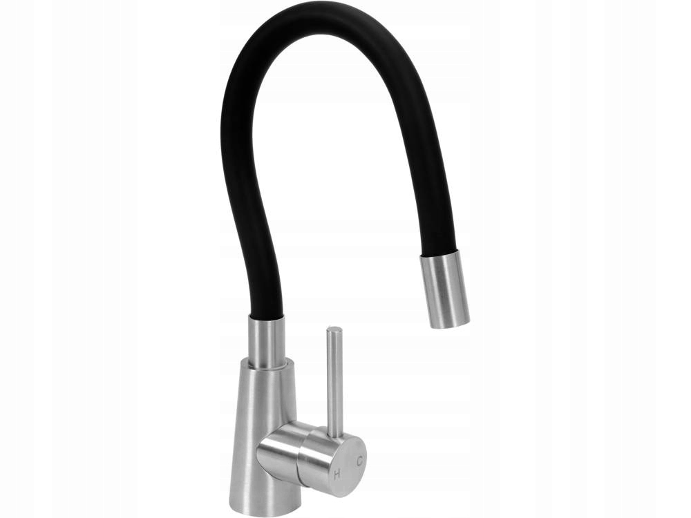 BATERIA ZLEWOZMYWAKOWA FLEXIBLE STEELY BLACK 75729