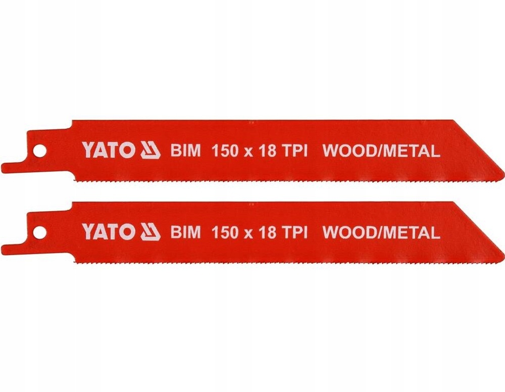 YATO BRZESZCZOTY ZE STALI BIM DO DREWNA I METALU 150MM 18TPI 2SZT YT-33931