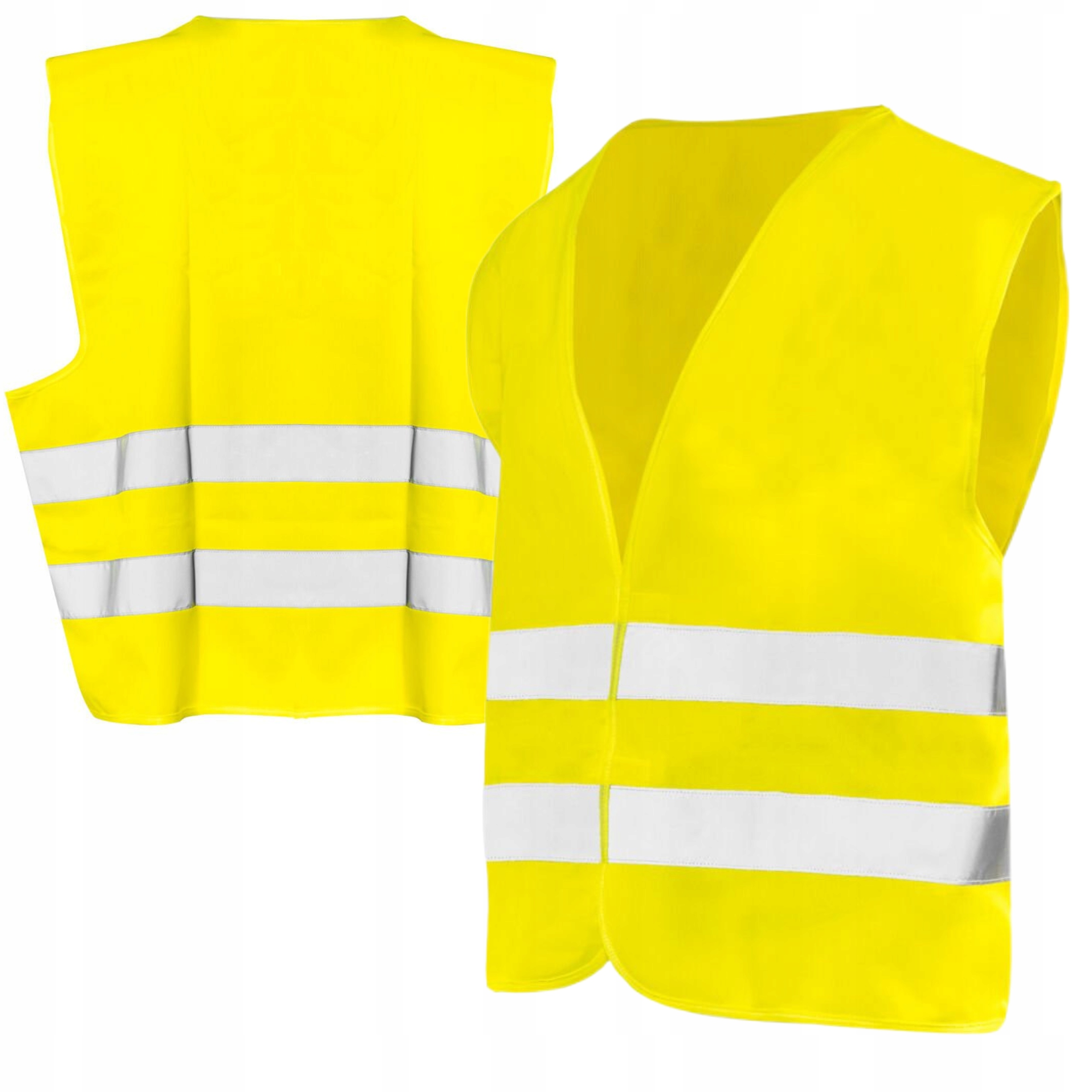 NEO KAMIZELKA OSTRZEGAWCZA ODBLASKOWA ŻÓŁTA 81-735 ROZMIAR XL