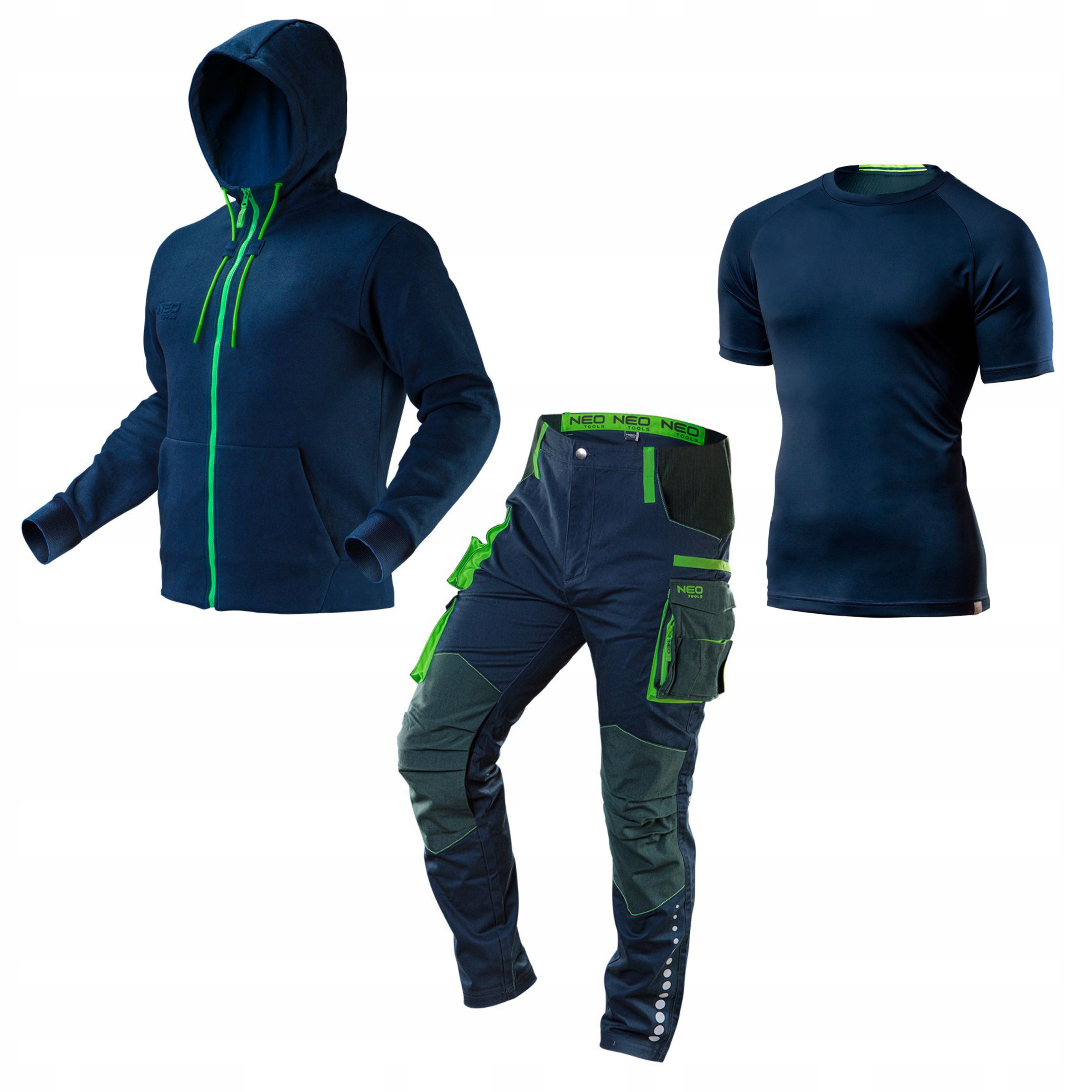 NEO ZESTAW MĘSKIEJ odzieży roboczej BHP, roz. XXL