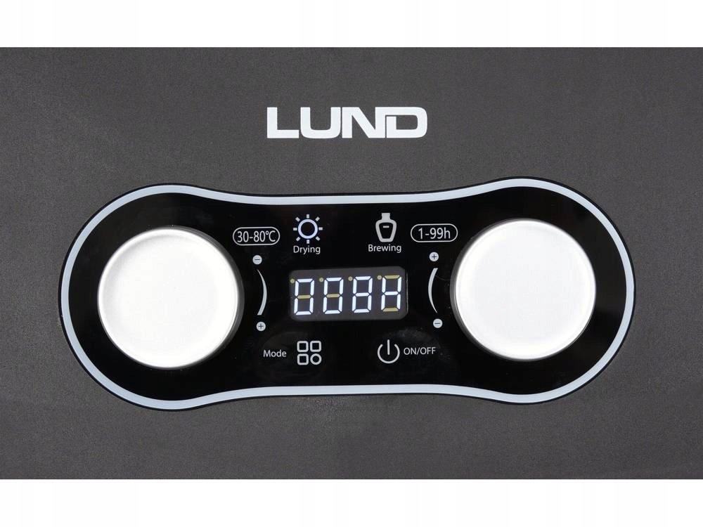 LUND SUSZARKA SPOŻYWCZA 300W 5 TAC DO GRZYBÓW OWOCÓW Z CZASOMIERZEM 68280