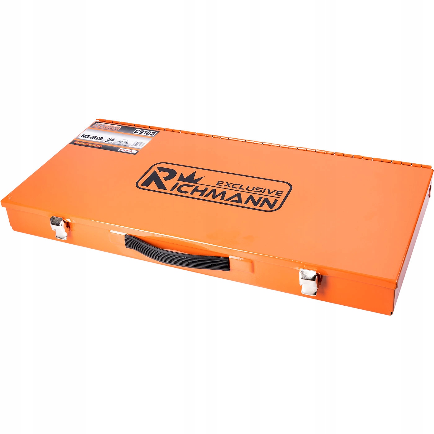 RICHMANN GWINTOWNIKI NARZYNKI M3 - M20 ZESTAW 54 ELE WALIZKA C9183