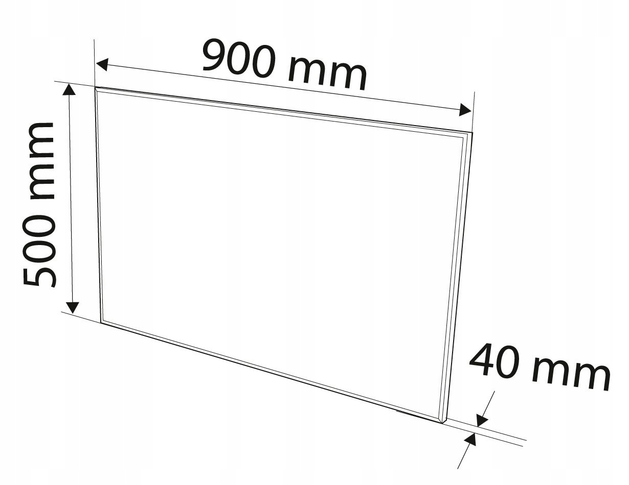 NEO PANEL GRZEWCZY NA PODCZERWIEŃ GRZEJNIK PROMIENNIK PANEL 450W 90-102