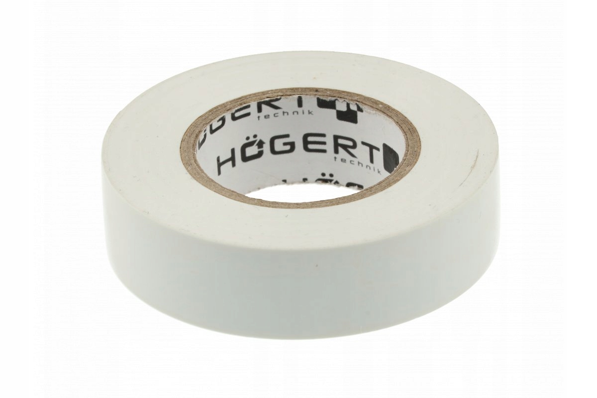 TAŚMA IZOLACYJNA PVC 20M BIAŁA HT1P285 HOGERT