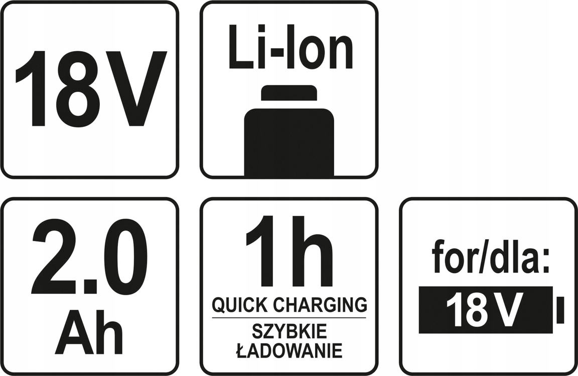YATO KOMPLET PIŁA SZABLASTA LISICA WYRZYNARKA PILARKA 18V YT-82814 + 2Ah
