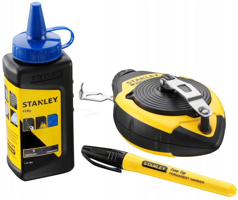STANLEY SZNUREK TRASERSKI 30m KREDA MARKER 47-681