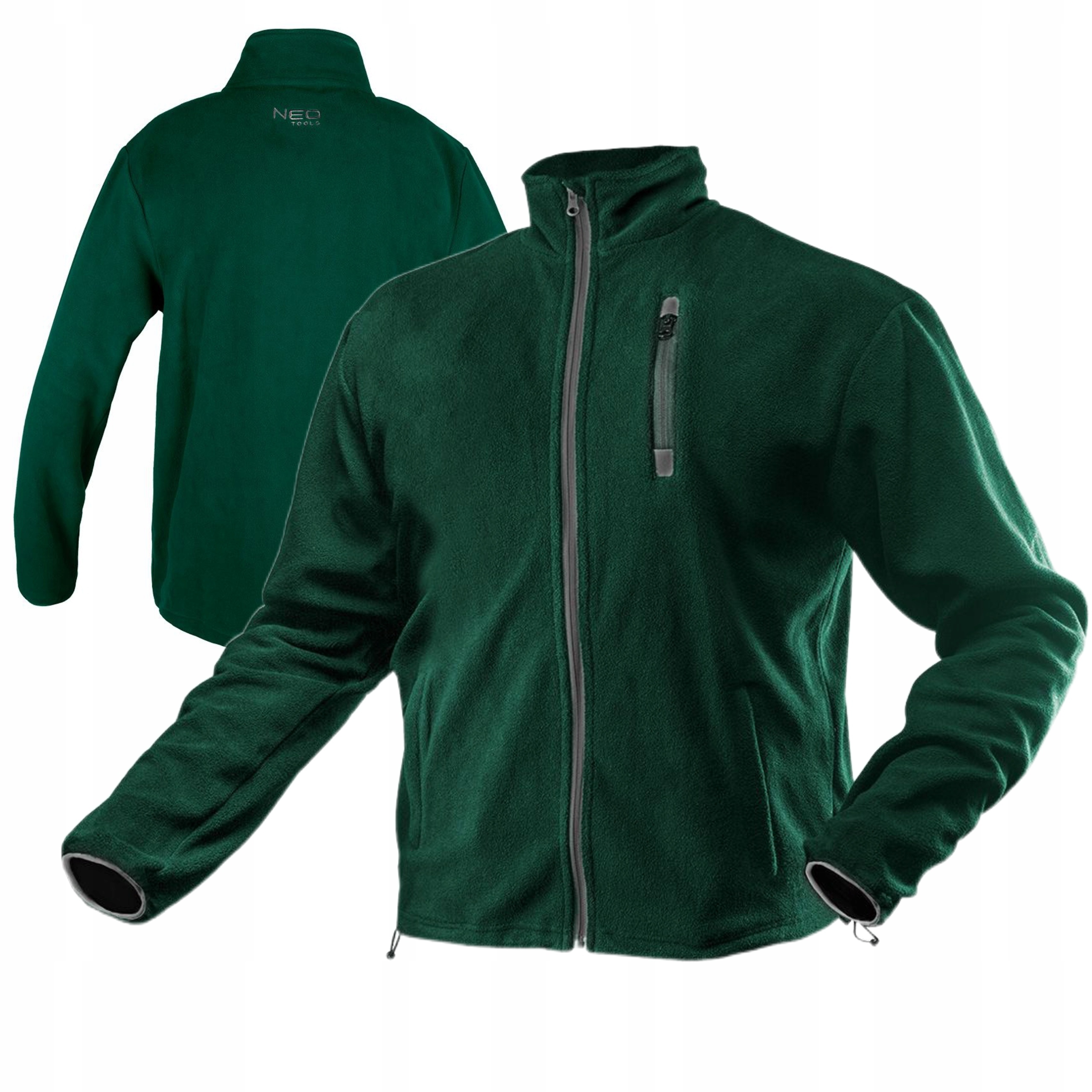 NEO 81-504 BLUZA POLAROWA POLAR ROBOCZA BHP SOFTSHELL ZIELONA ROZMIAR M