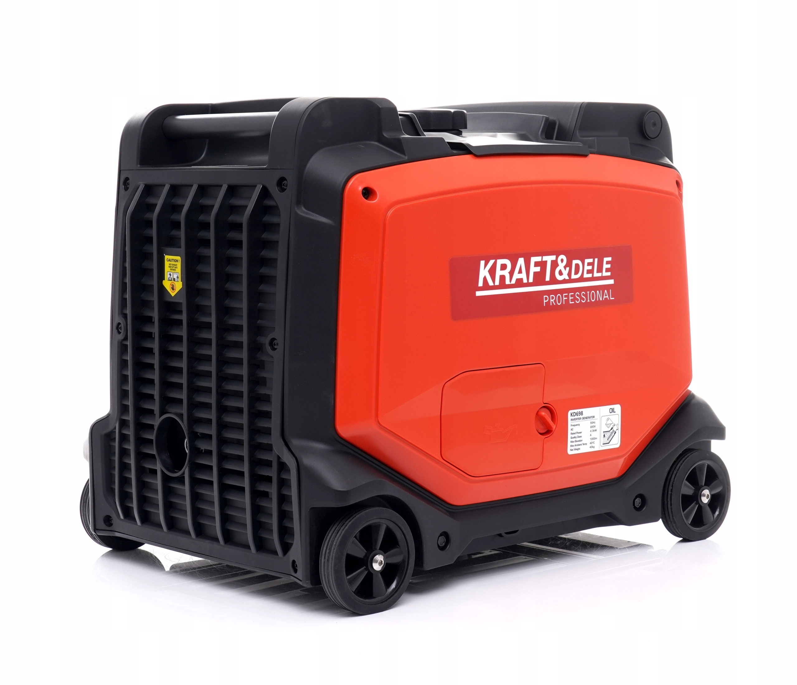 KRAFT&DELE AGREGAT PRĄDOTWÓRCZY INWERTOROWY 4300W 4,3 kW JEDNOFAZOWY KD698
