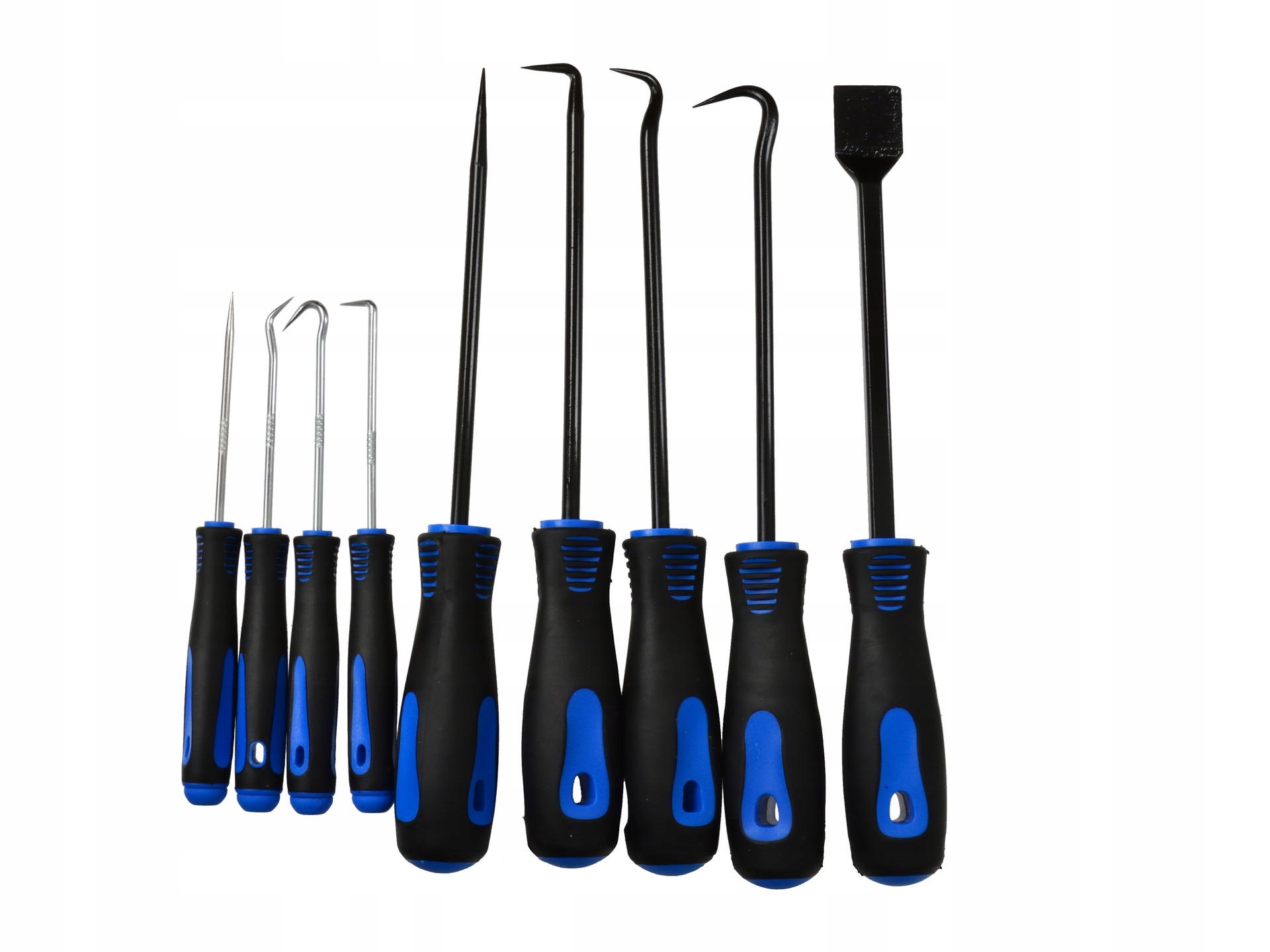 ŚRUBOKRĘTY HACZYKOWE HACZYKI DO ORINGÓW USZCZELEK GROTY SZPIKULCE HAKI 9SZT