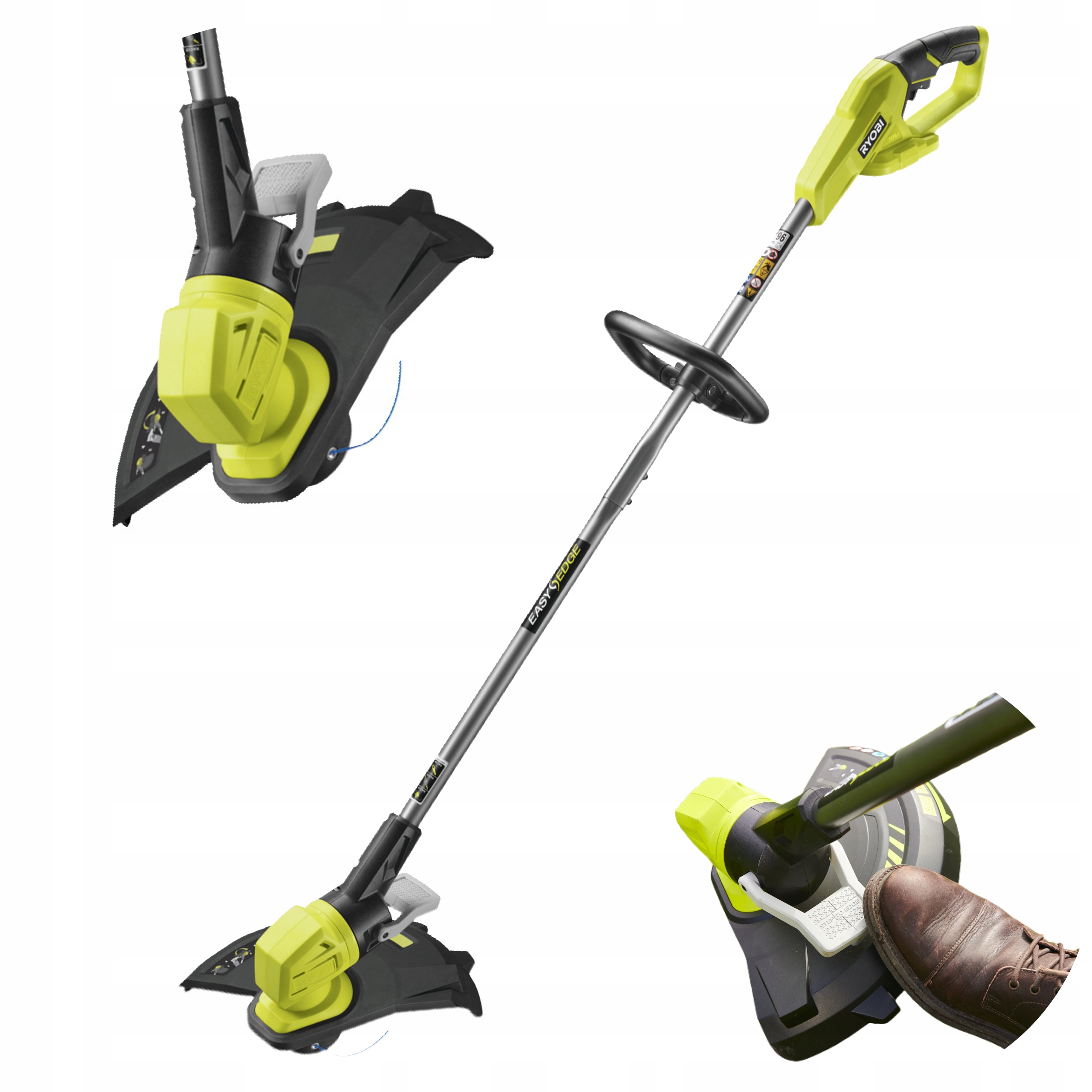 RYOBI PODKASZARKA KOSA 33cm KOSIARKA AKUMULATOROWA RY18LT33B 18V REGULACJA