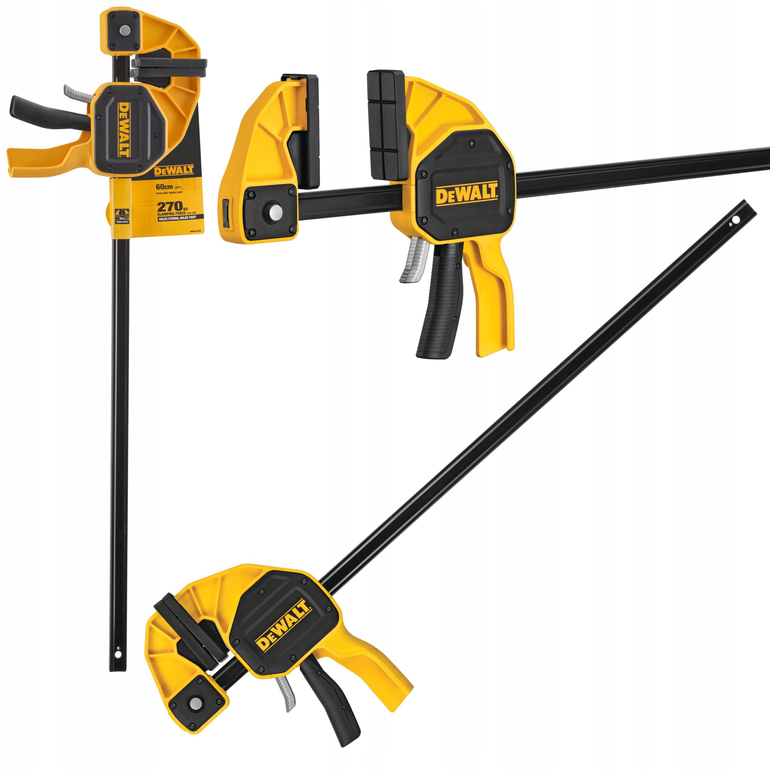 DeWALT DWHT0-83186 ŚCISK stolarski 60cm moc 270kg