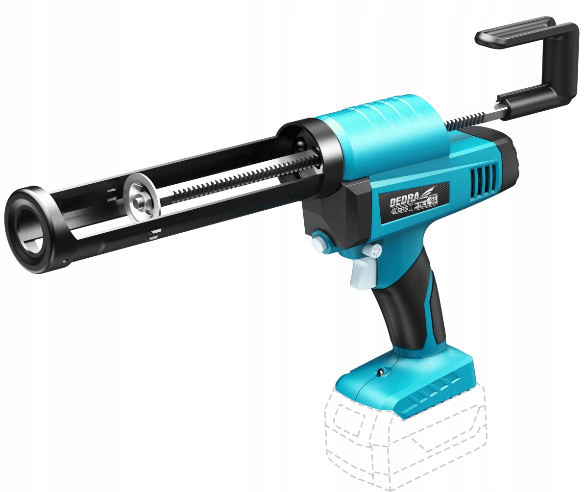 AKUMULATOROWY WYCISKACZ do Silikonu DEDRA SAS+ 2Ah