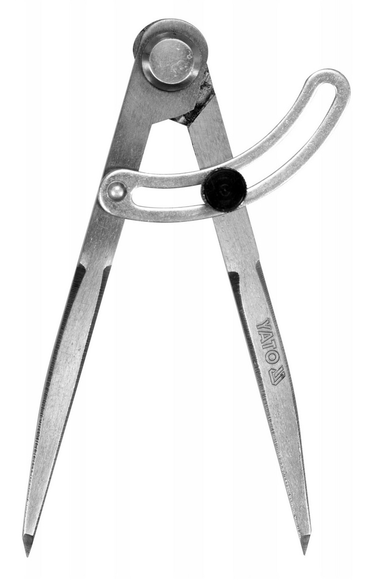 CYRKIEL TRASERSKI Z ŁUKIEM NASTAWNYM 150MM YATO