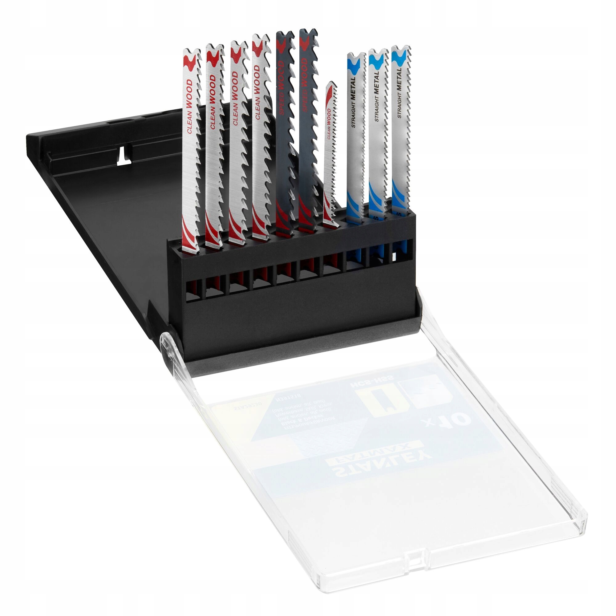 BRZESZCZOT DO METALU I DREWNA ZESTAW 10SZT STANLEY