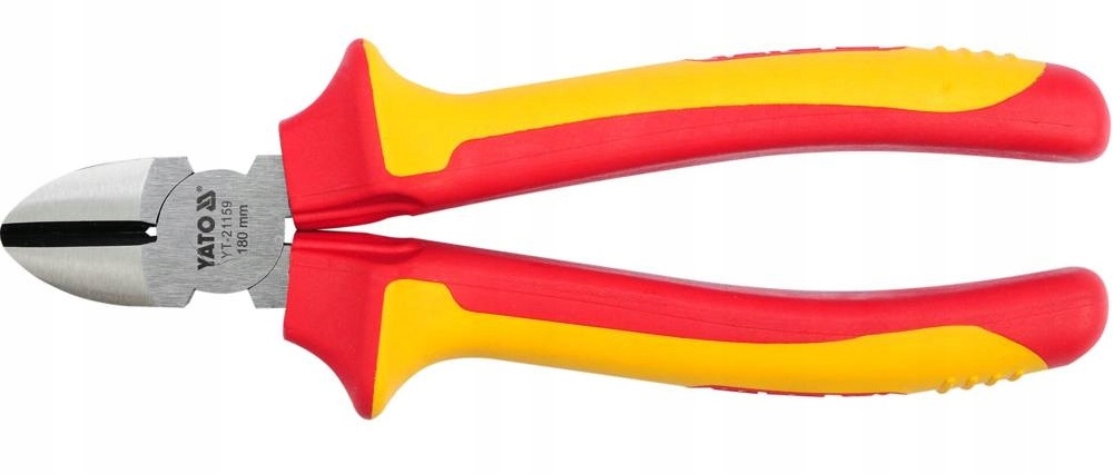 YATO KOMBINERKI SZCZYPCE TNĄCE BOCZNE IZOLOWANE VDE 180MM 1000V YT-21159